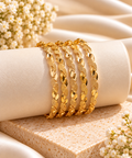 Elegant Gold Style Bangles