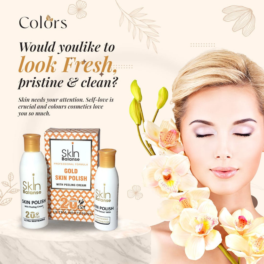 SKIN BALANSE GOLD SKIN POLISH
