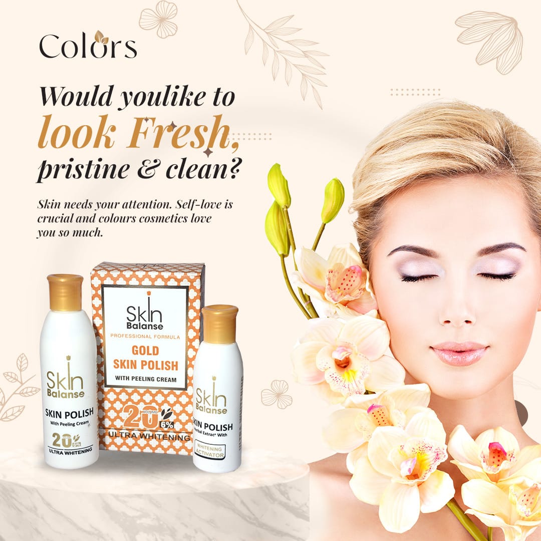 SKIN BALANSE GOLD SKIN POLISH
